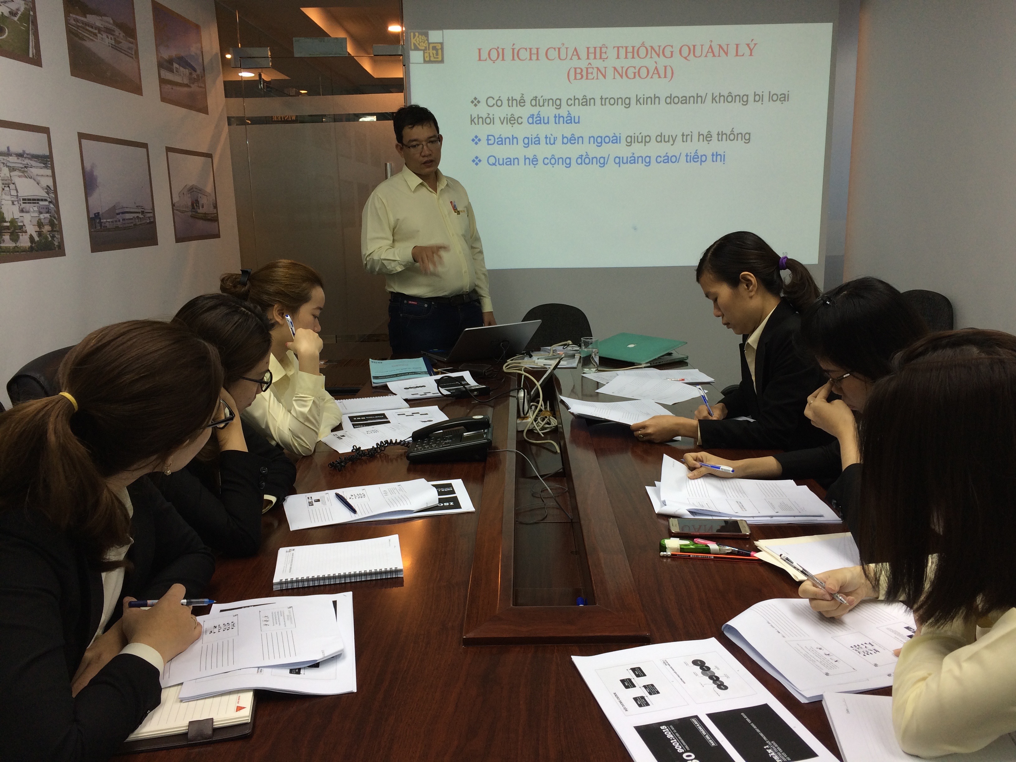 HUẤN LUYỆN NỘI BỘ - ISO 9001:2015, ISO 14001:2015 VÀ OHSAS 18001:2007