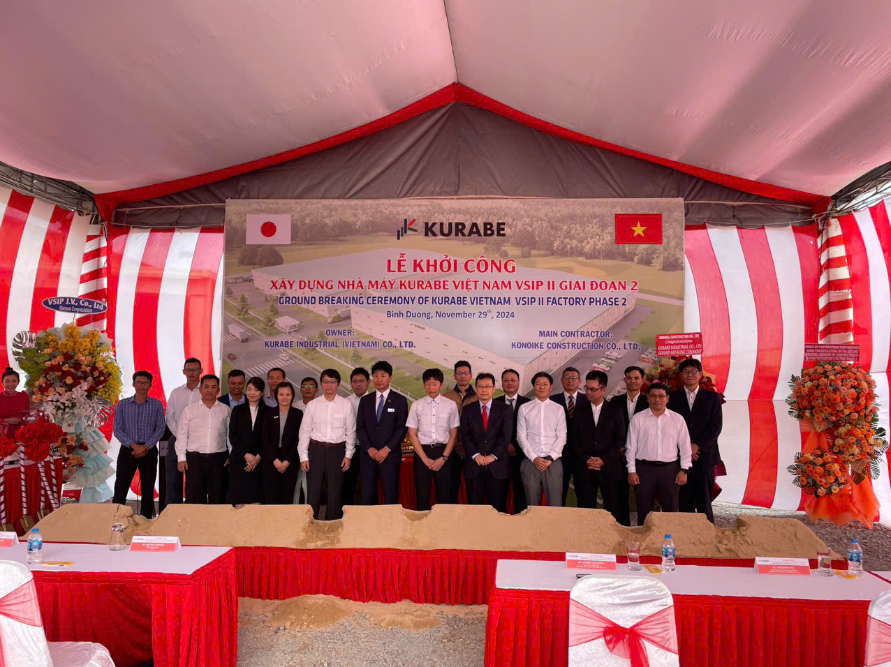 Dự án Nhà máy Kurabe Việt Nam VSIP II – Giai đoạn 2
