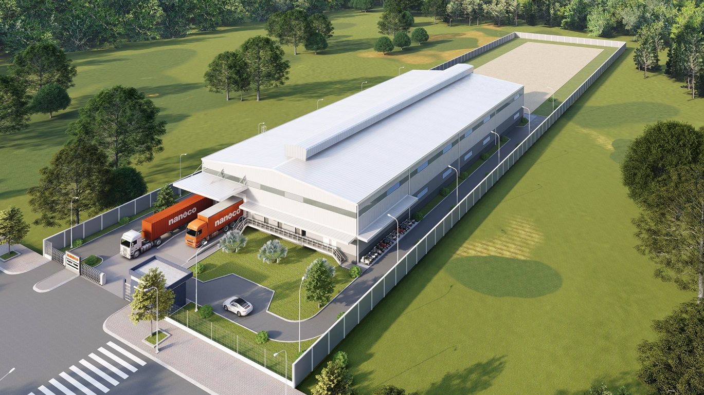 Dự án Nhà kho Nanoco Bình Phước